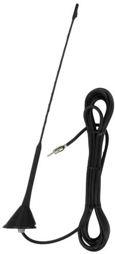 Dakantenne 16V zwart passief 76°