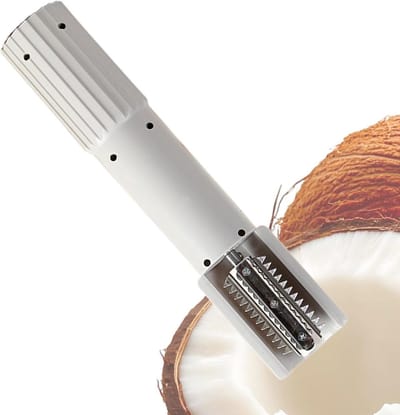 Elektrische Fruit Rasp - Keuken Rasp - Maaltijd Voorbereiding - Draadloos En Draagbaar - 24.5 cm Lengte - Romig