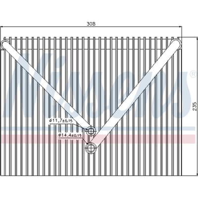 Verdamper, airconditioning NISSENS 92257