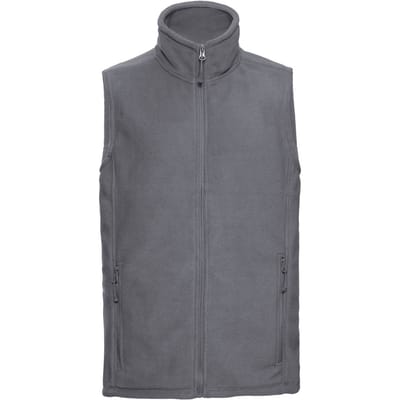 Russell Heren fleece gilet voor buiten (Konvooi Grijs)