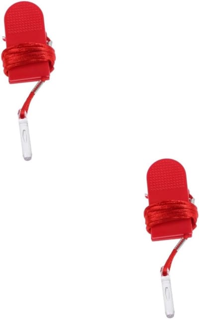 Loopband Schakelaar - Veiligheidssleutel Rood - Fitness Veiligheid - Magnetische Zuigbeveiliging - 75 cm - Rood