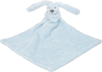 Happy Horse Mini Konijn Richie met knuffeldoek 28 cm - Blauw - Baby cadeau