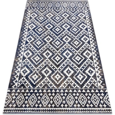 Kleden Rugsx Modern tapijt MUNDO E0561 diamonds, zigzag 3D 120x170 cm