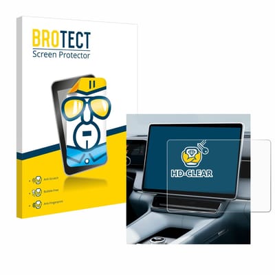 BROTECT - Screenprotector voor Polestar 4 2025 - Folie Beschermfolie transparant