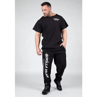 Gorilla Wear Augustine Old School Trainingsbroek - Zwart - S/M