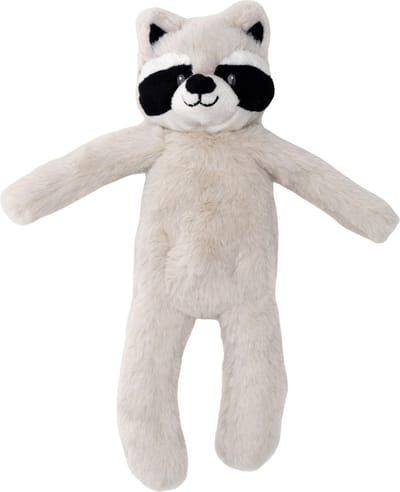 Happy Horse Wasbeer Raf Flatstyle Knuffel 23 cm - Grijs - Baby knuffel
