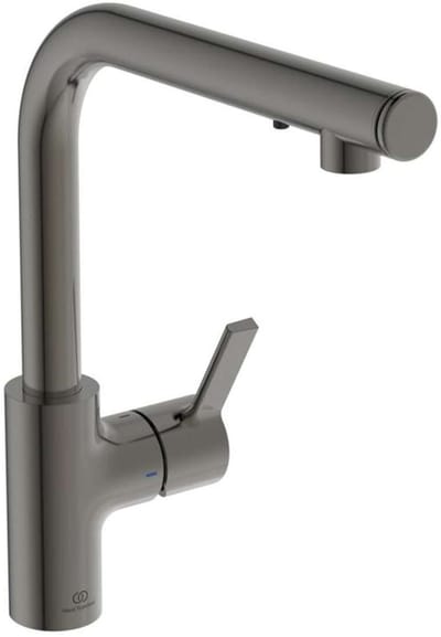 Ideal Standard Gusto - Keukenkraan met zeepdispenser, Magnetic Grey A7817A5