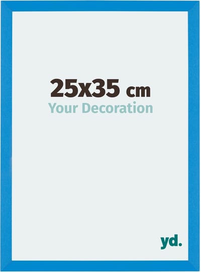 Your Decoration - Fotolijst 25x35 cm - MDF - Helder Blauw - Mura