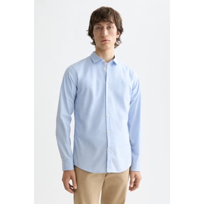 Scotch & Soda Nos Cotton Poplin Slim-fit Shirt Shirt Blue Taglia: XL | Camicie Business Outlet | Uomo | Blu