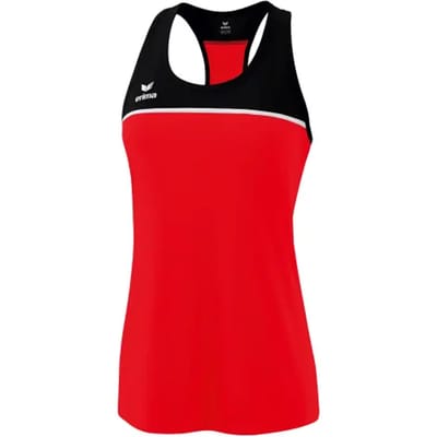 Erima Change Tanktop Dames - Rood / Zwart / Wit | Maat: 34