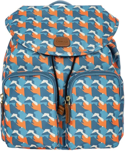 BRIC'S Vrije tijd rugzak Rugzak X-Travel City Backpack Piccolo Tropical Camouflage Blauw
