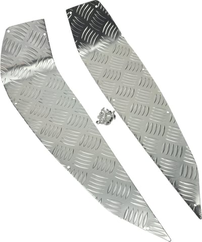 Treeplank set aluminium Mezoly voor MBK Nitro, Yamaha Aerox