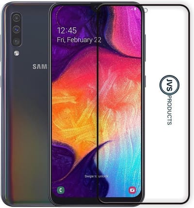 Screenprotector geschikt voor Samsung Galaxy A50 - Premium - Volledig bedekt - Edge to edge - Tempered Glass - Beschermglas - Glas - Transparant