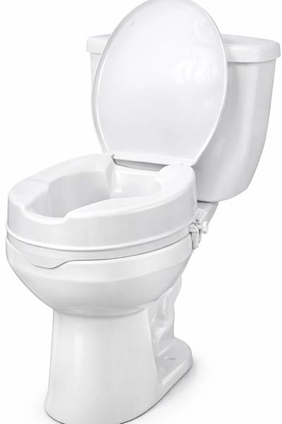 Drive toiletverhoger Ticco 2de generatie met deksel - Gemaakt in de EU - Montage zonder gereedschap!