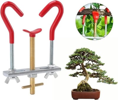 Tak Bender Koolstofstaal - Boomstam Buiger - Antislip Houder - Duurzaam Tuinieren - Schokbestendig Gereedschap - Veilig Ontwerp