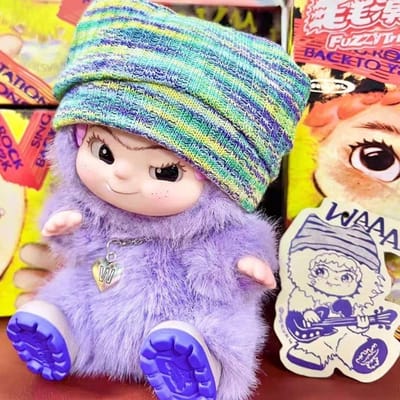 Belle Collection WAKUKU: Boîte surprise en peluche avec design amusant et tendance pour enfants filles et cadeaux festifs