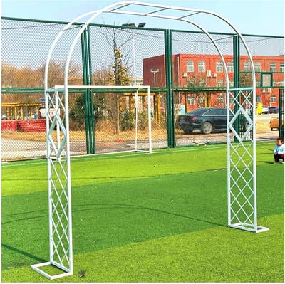 Metalen Tuinboog - Rozenboog Bloemenstandaard - Bruiloft Decoratie - Roestbestendig Metaal - 340 x 230 cm