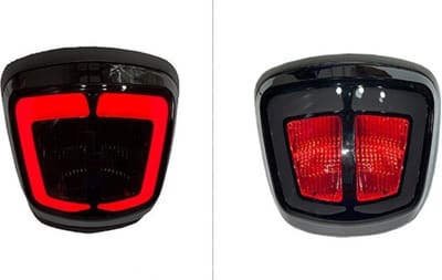Achterlicht Power1 smoke mat zwart voor Vespa Primavera, Sprint (vanaf 2018)