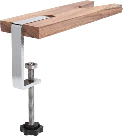 Houten Ringklem voor Juweliers - Professionele Klem voor Sieradenmaken en Werkbank Gereedschap - Ideaal voor DIY en Ambachtelijke Projecten
