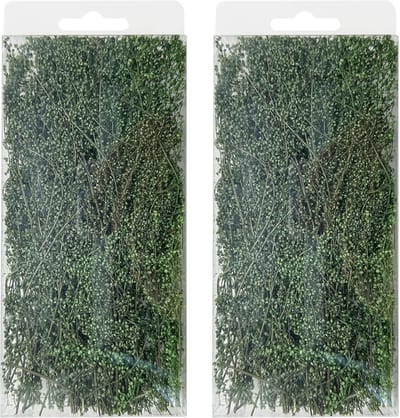DIY Miniature Static Grass Tuft en Miniature Shrubs voor Tafelspellen en Modelbouw, Donkergroen Decoratie