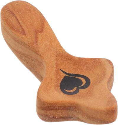 Houten Gebedskruis - Handkruisje - Spirituele Steun - Handgesneden Vakmanschap - 5 cm - Kaki