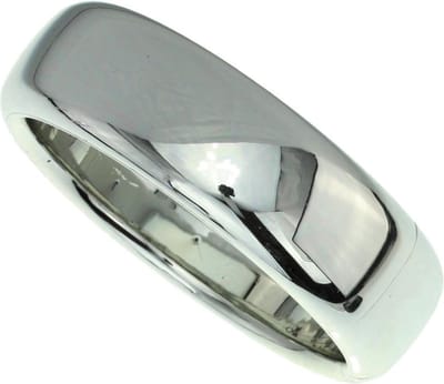 Behave - Bangle in brede uitvoering - zilverkleur - power look