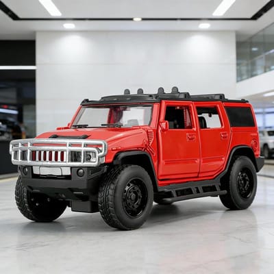 1/32 Hummer H2 Legering Die-Cast Speelgoedauto Model Geluid En Licht Kinder Speelgoed Verzamelingen Verjaardagscadeau