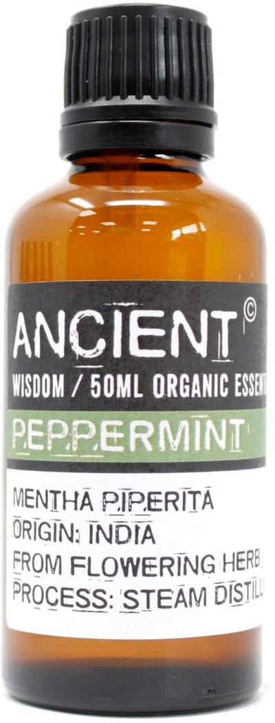 Biologische Etherische Olie Pepermunt - 50ml - Essentiële Oliën - Aromatherapie - Essentiële Pepermuntolie