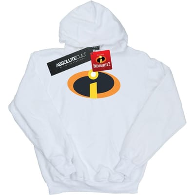 Disney Jongens The Incredibles Costume Logo Hoodie (Wit)