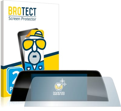 BROTECT - Screenprotector voor BMW 1 F20 2018 Business 6.5" - Folie Beschermfolie matte 2 Stuks