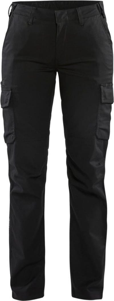 Blaklader Dames industrie werkbroek stretch 7144-1832 - Zwart - C32