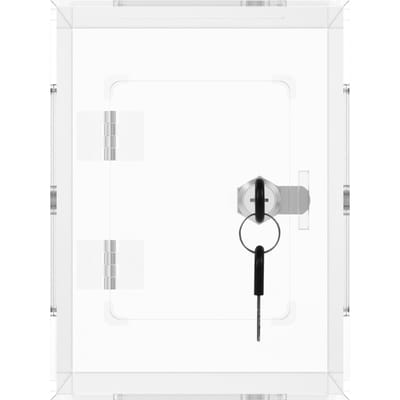 Tirelire transparente en acrylique pour adultes, cube de rangement pour pièces de monnaie, pot d'épargne, cadeau pour enfants, objectif d'économie d'argent
