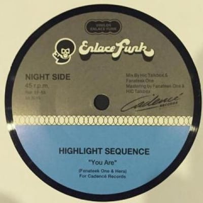 7-inch Plaat HIGHLIGHT SEQUENCE - Be My Man / You Are EF55 Vinilos Enlace 2015 Europa Soul/Funk