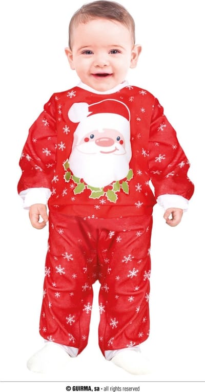 Fiestas Guirca - Baby Santa pyjama 12-18 maanden