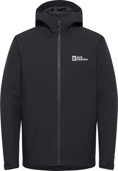 Jack Wolfskin Wisper Insulated Black Winterjas Heren