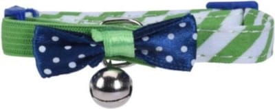 Cats Collection Kattenhalsband Met Belletje 31 Cm Nylon Groen