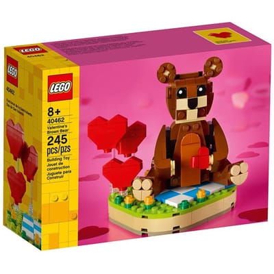 LEGO® Bruine valentijnsbeer 40462 bouwset (239 onderdelen)