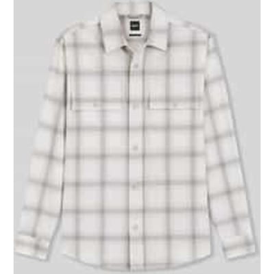 Relaxed fit overhemdjack van wolmix model 'C-OWEN-K-2PP-263'