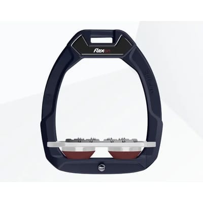 Veiligheidseisen voor paardenrijden Plat Ultra Grip Marine/Grijs/Bordeaux Flex-On Safe-On