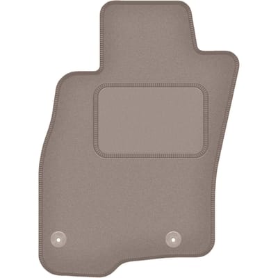 Beige bestuurdersmat voor: Fiat Punto 12' hatchback (2012-2018)