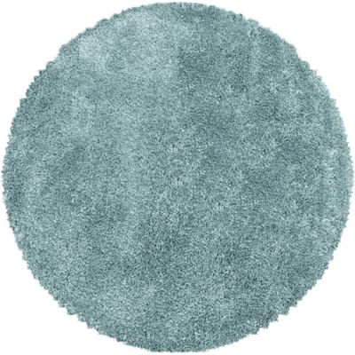 Muratap Pearl soft rond hoogpolig vloerkleed 80 cm rond