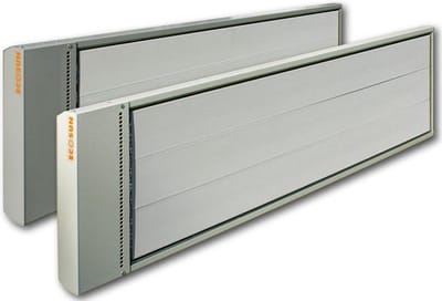 donkerstraler / blackheater infrarood heater 850 Watt hoog temperatuur Fenix Ecosun, blackheater