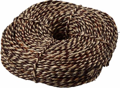 Zeegras, dikte 3,5-4 mm, ca. 80 m, bruin, 500 gr/ 1 bol