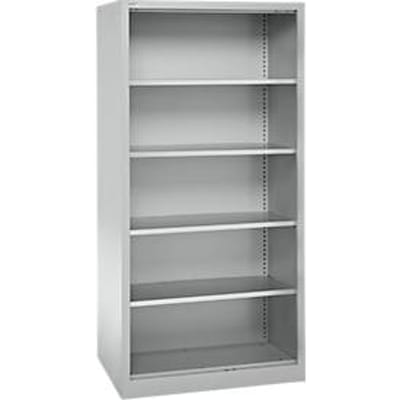 Schäfer Shop Select MS stellingkast, 5 OH, B 950 x D 600 x H 1935 mm, plaatstaal, lichtgrijs