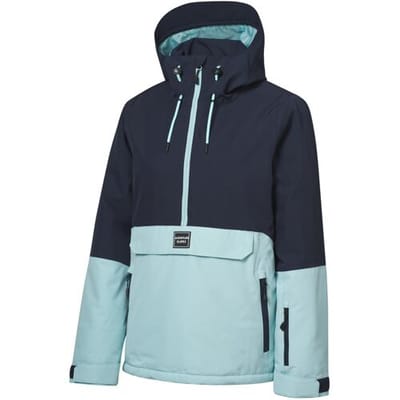 CRIVIT Dames ski- en snowboardjas Freeride (Donkerblauw/blauw, XS (32/34))