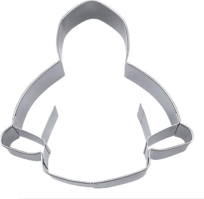 Städter - Koekjes Uitsteker - KerstTrui - Cookie Cutter Ski Jack - Hoodie - RVS