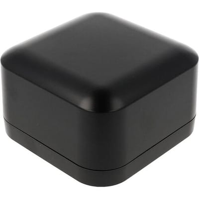 Hammond Electronics 1556DABK Universele behuizing 120 x 120 x 70 ABS kunststof Brandvertragend Zwart 1 stuk(s)