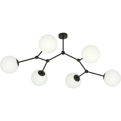 6-lichts pafondlamp Stratos | Cozyhouse