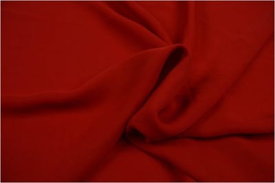 Chiffon stof - Rood - 1 meter - Per meter - 150cm breed