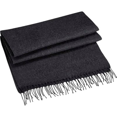 Beechfield Klassieke geweven sjaal (Houtskool)